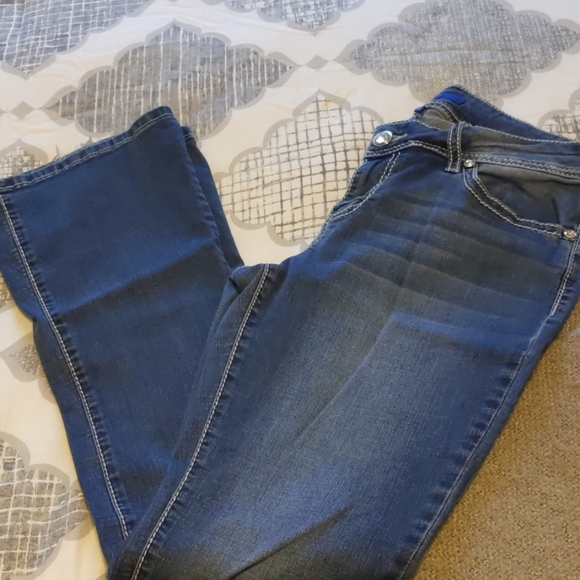 women's apt 9 embellished bootcut jeans